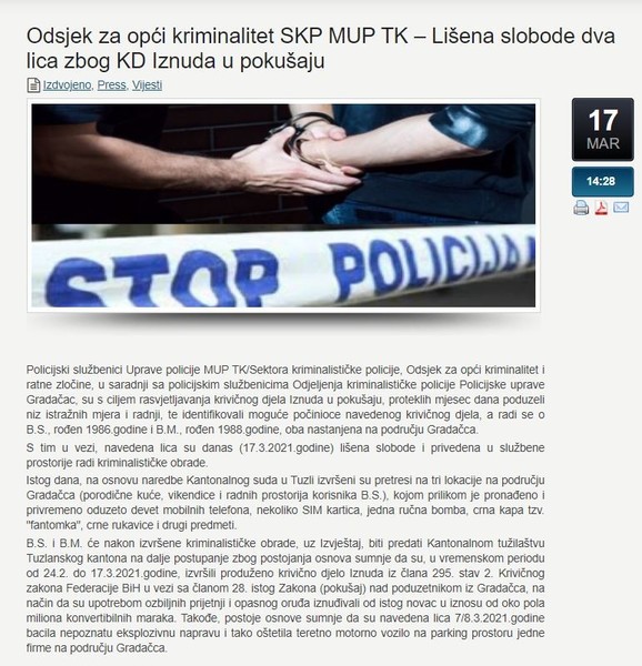Bosnia-and-Herzegovina-avmp/Odsjek-za-opci-kriminalitet-SKP-MUP-TK--Lisena-slobode-dva-lic_1
