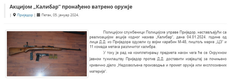 Bosnia-and-Herzegovina-avmp/Oduzeto-oruzje-i-municija_1