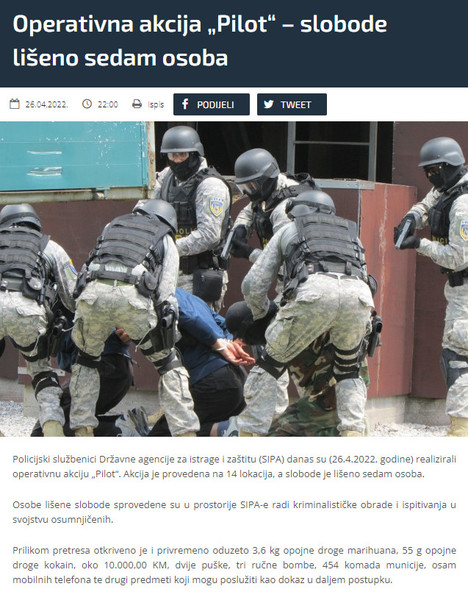 Bosnia-and-Herzegovina-avmp/Operativna-akcija-Pilot--slobode-liseno-sedam-osoba---SIPA.GOV