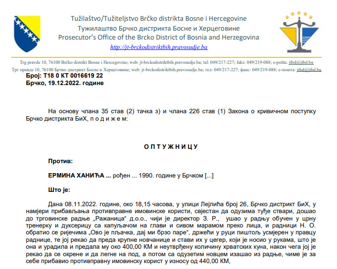 Bosnia-and-Herzegovina-avmp/Optuznica-Ermin-Hanic
