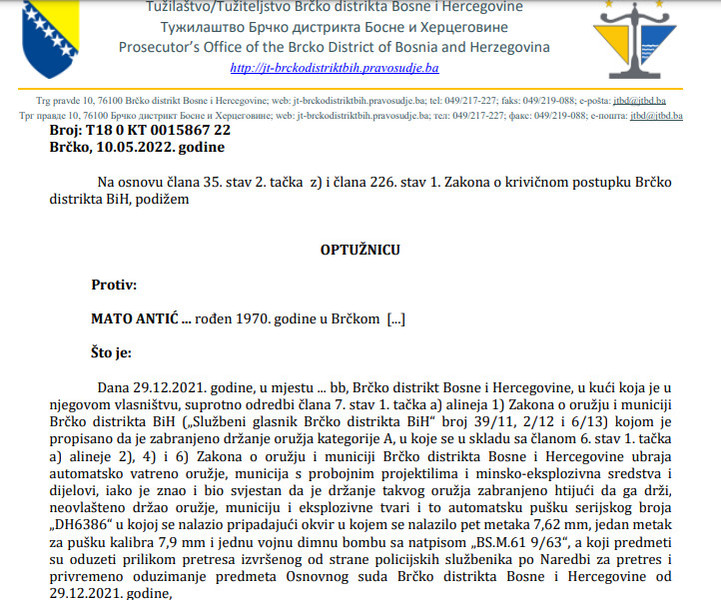 Bosnia-and-Herzegovina-avmp/Optuznica-Mato-Antic