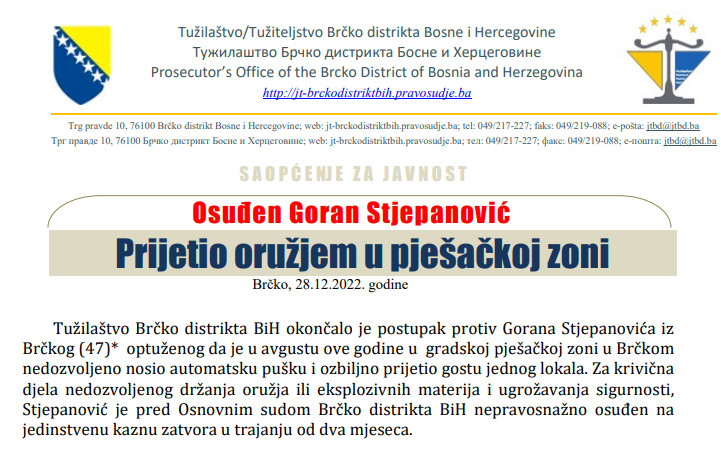 Bosnia-and-Herzegovina-avmp/Osuden-Goran-Stjepanovic