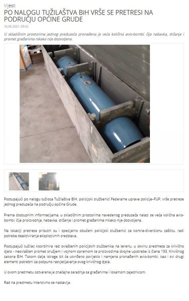 Bosnia-and-Herzegovina-avmp/PO-NALOGU-TUZILASTVA-BiH-VRSE-SE-PRETRESI-NA-PODRUCJU-OPCINE-G