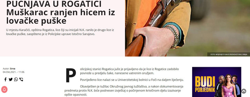 Bosnia-and-Herzegovina-avmp/PUCNJAVA-U-ROGATICI-Muskarac-ranjen-hicem-iz-lovacke-puske