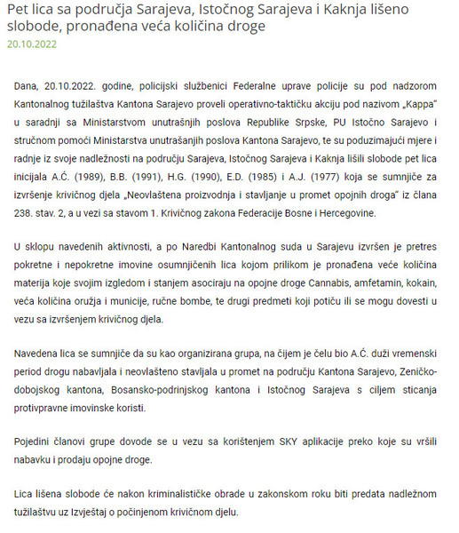Bosnia-and-Herzegovina-avmp/Pet-lica-sa-podrucja-Sarajeva-Istocnog-Sarajeva-i-Kaknja-lisen