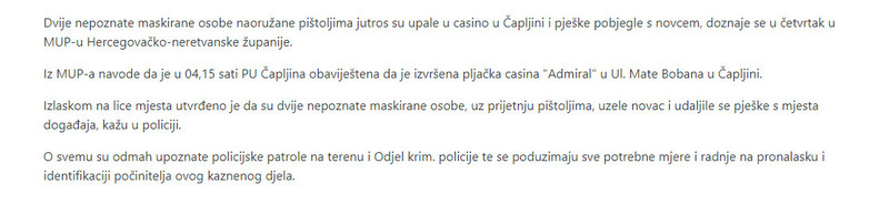 Bosnia-and-Herzegovina-avmp/Pljacka-kazina
