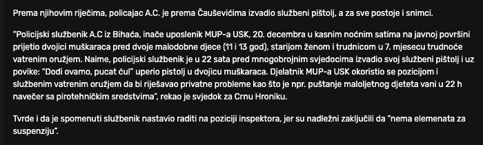 Bosnia-and-Herzegovina-avmp/Policajac-i-otac-napadnutih-djecaka-sluzbenim-pistoljem-prijet_3