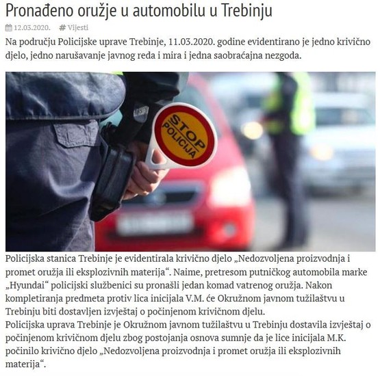 Bosnia-and-Herzegovina-avmp/Police-raid-Trebinje_1