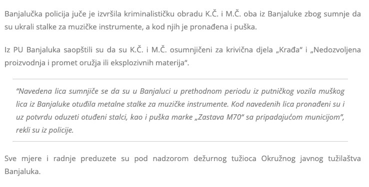 Bosnia-and-Herzegovina-avmp/Policija-pronasla-i-pusku_-Banjalucani-osumnjiceni-za-kradu
