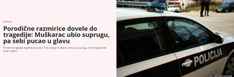 Bosnia-and-Herzegovina-avmp/Porodicne-razmirice-dovele-do-tragedije_-Muskarac-ubio-suprugu_1