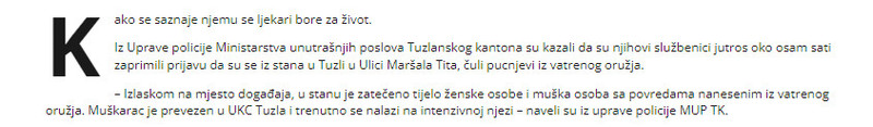 Bosnia-and-Herzegovina-avmp/Porodicne-razmirice-dovele-do-tragedije_-Muskarac-ubio-suprugu