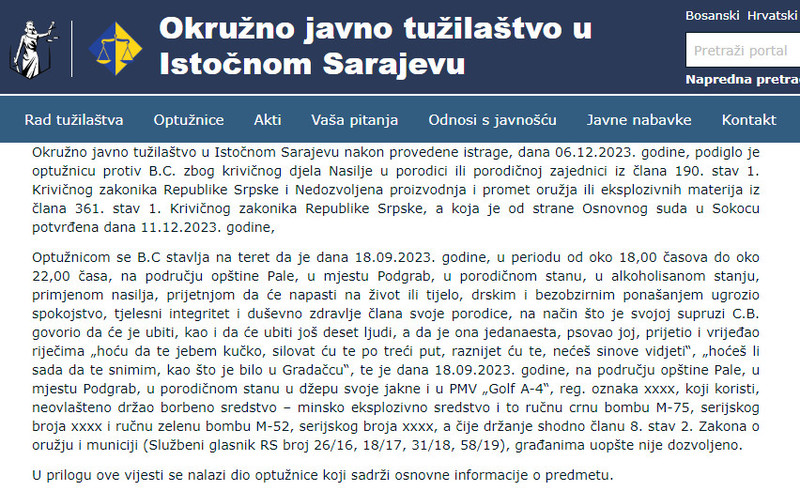 Bosnia-and-Herzegovina-avmp/Potvrdjena-optuznica