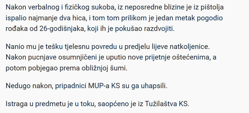 Bosnia-and-Herzegovina-avmp/Predlozen-pritvor-Amaru-Kalacu-osumnjicenom-za-ranjavanje-muskarca-u-Hadzicima
