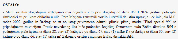 Bosnia-and-Herzegovina-avmp/Pregled-sigurnosnih-dogadaja-od-05.01.-od-06.00-sati-do-09.01