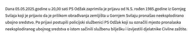 Bosnia-and-Herzegovina-avmp/Pregled-sigurnosnih-dogadaja-za-period-05.05.-07.05.2025.-godi