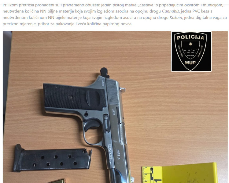 Bosnia-and-Herzegovina-avmp/Pretres-u-Mostaru--pronadeno-oruzje-i-opojna-droga--MUP-HNK-1