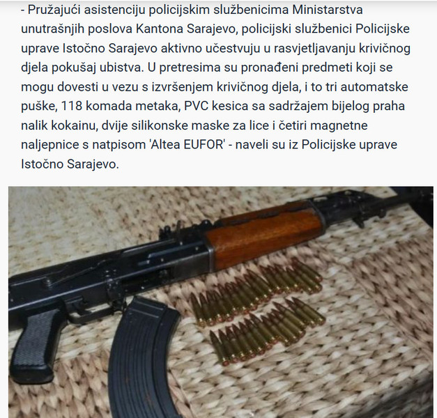 Bosnia-and-Herzegovina-avmp/Pretresi-nakon-pucnjave-na-Vracama-Policija-pronasla-puske-maske-s-ljudskim-likom-i-naljepnice-EUFOR_2