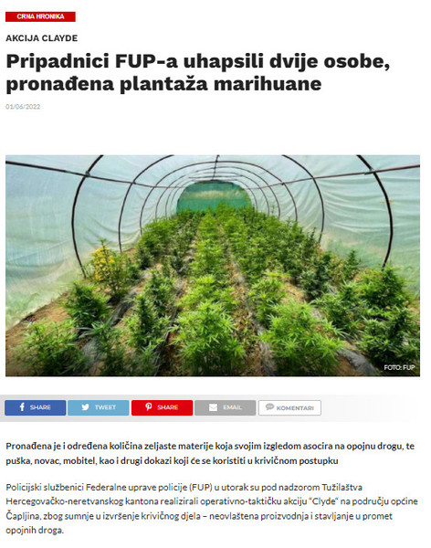 Bosnia-and-Herzegovina-avmp/Pripadnici-FUP-a-uhapsili-dvije-osobe-pronadena-plantaza-marih_1