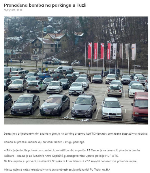 Bosnia-and-Herzegovina-avmp/Pronadena-bomba-na-parkingu-u-Tuzli--TuzlaInfo.ba