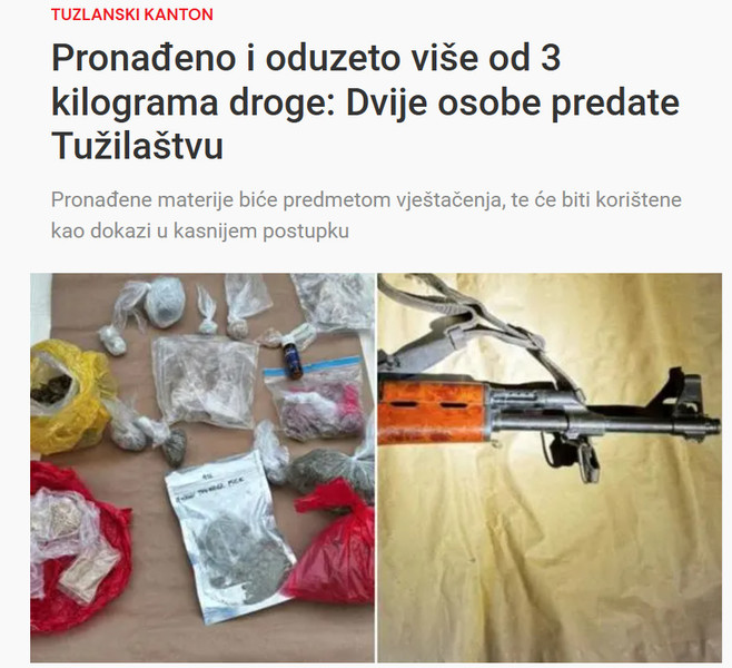 Bosnia-and-Herzegovina-avmp/Pronadeno-i-oduzeto-vise-od-3-kilograma-droge-Dvije-osobe-predate-Tuzilastvu