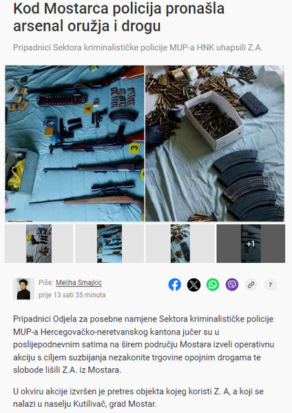 Bosnia-and-Herzegovina-avmp/Pronadjen-arsenal-oruzja-1
