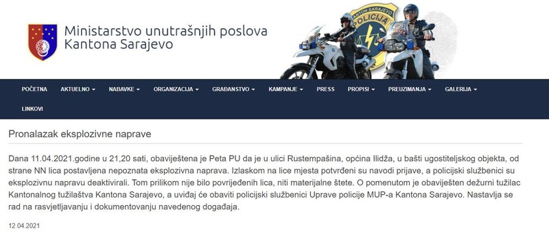 Bosnia-and-Herzegovina-avmp/Pronalazak-eksplozivne-naprave-_-MUP