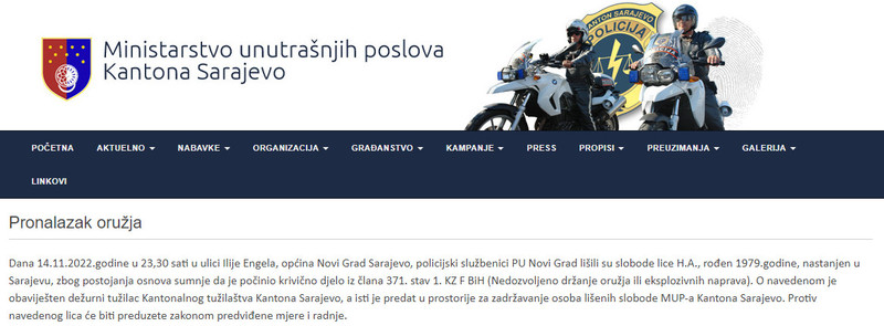 Bosnia-and-Herzegovina-avmp/Pronalazak-oruzja