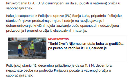 Bosnia-and-Herzegovina-avmp/Pucali-u-saobracajni-znak-u-Prnjavoru2