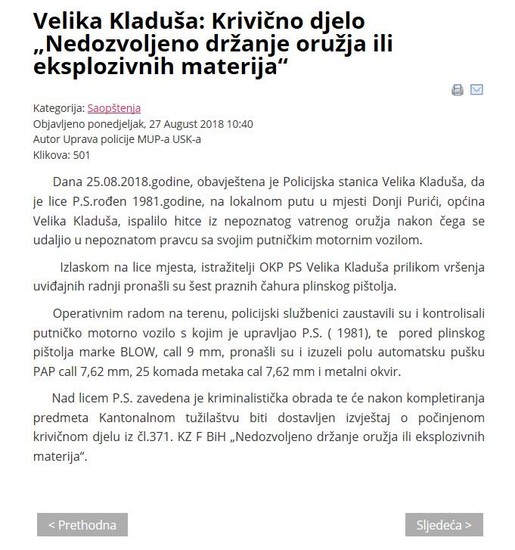 Bosnia-and-Herzegovina-avmp/Pucano-iz-plinskog-pistolja
