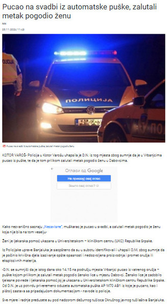 Bosnia-and-Herzegovina-avmp/Pucao-na-svadbi-iz-automatske-puske-zalutali-metak-pogodio-zen