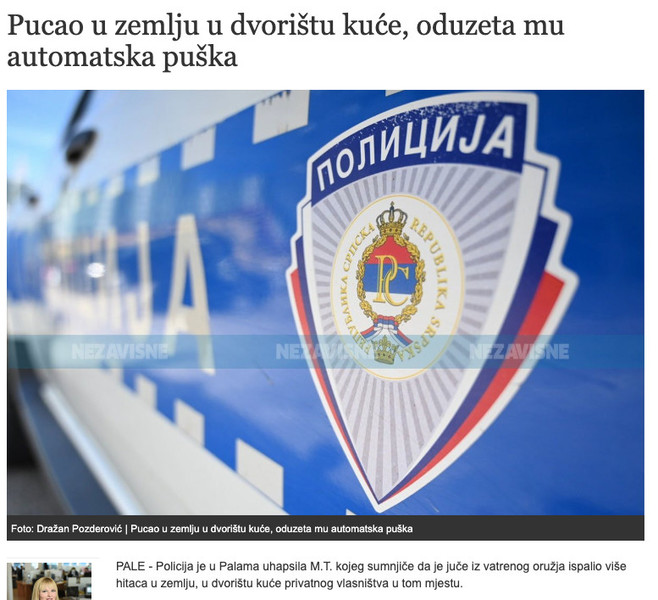 Bosnia-and-Herzegovina-avmp/Pucao-u-zemlju-u-dvoristu-kuce-oduzeta-mu-automatska-puska