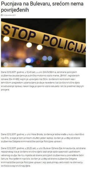 Bosnia-and-Herzegovina-avmp/Pucnjava-na-Bulevary-srecom-nema-povriedjenih