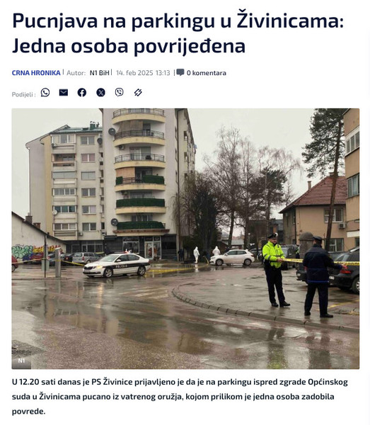 Bosnia-and-Herzegovina-avmp/Pucnjava-na-parkingu-u-Zivinicama_-Jedna-osoba-povrijedena---N