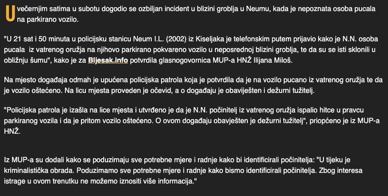 Bosnia-and-Herzegovina-avmp/Pucnjava-u-Neumu_-Policija-tvrdi-jedno-dok-se-u-medijima-pojav