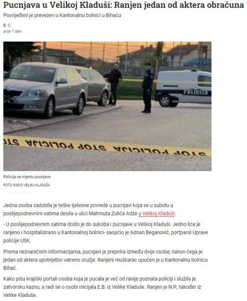 Bosnia-and-Herzegovina-avmp/Pucnjava-u-Velikoj-Kladusi_-Ranjen-jedan-od-aktera-obracuna