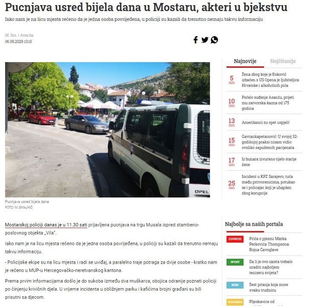 Bosnia-and-Herzegovina-avmp/Pucnjava-usred-bijela-dana-u-Mostaru-akteri-u-bjekstvu