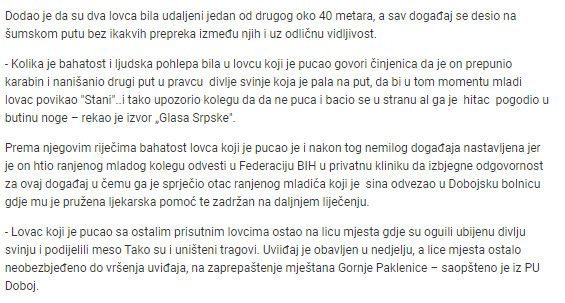 Bosnia-and-Herzegovina-avmp/Ranjen-lovac-u-lovu-na-divlje-svinje_1---Glas-Srpske