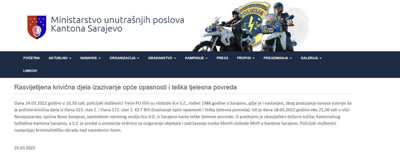 Bosnia-and-Herzegovina-avmp/Rasvijetljena-krivicna-djela-izazivanje-opce-opasnosti-i-teska
