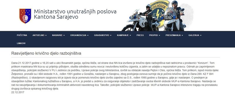 Bosnia-and-Herzegovina-avmp/Rasvijetljeno-krivicno-djelo-razbojnistva-_-MUP_21.12