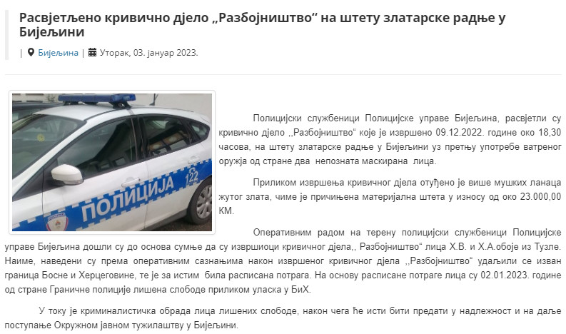 Bosnia-and-Herzegovina-avmp/Rasvjetljeno-krivicno-djelo-Razbojnistvo-na-stetu-zlatarske-ra