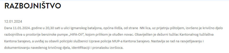 Bosnia-and-Herzegovina-avmp/Razbojnistvo-Hifa