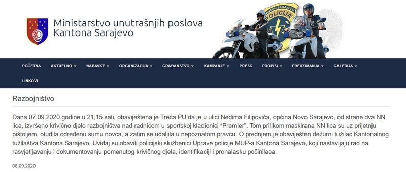 Bosnia-and-Herzegovina-avmp/Razbojnistvo-_-MUP_07.09