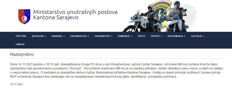 Bosnia-and-Herzegovina-avmp/Razbojnistvo-_-MUP_14.11_2