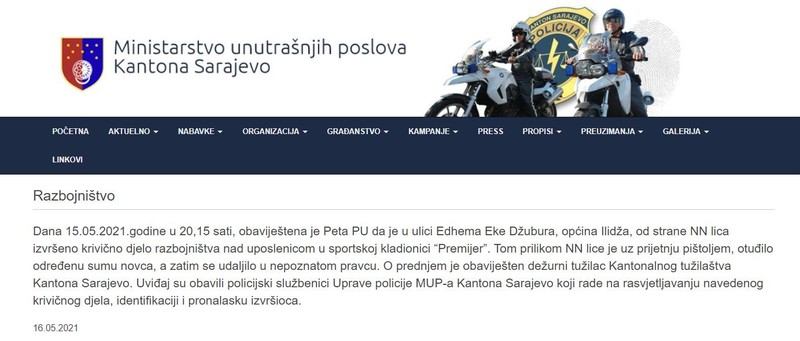 Bosnia-and-Herzegovina-avmp/Razbojnistvo-_-MUP_15.05_1
