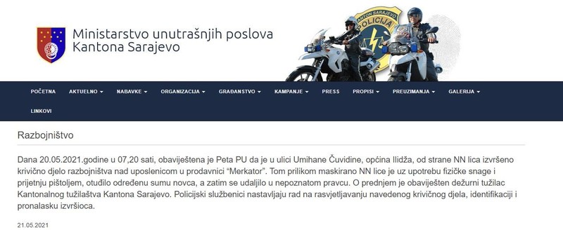 Bosnia-and-Herzegovina-avmp/Razbojnistvo-_-MUP_20.05_1