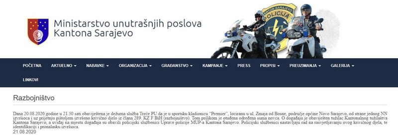 Bosnia-and-Herzegovina-avmp/Razbojnistvo-_-MUP_20.08.2020