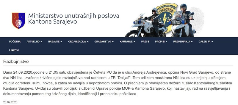 Bosnia-and-Herzegovina-avmp/Razbojnistvo-_-MUP_24.09