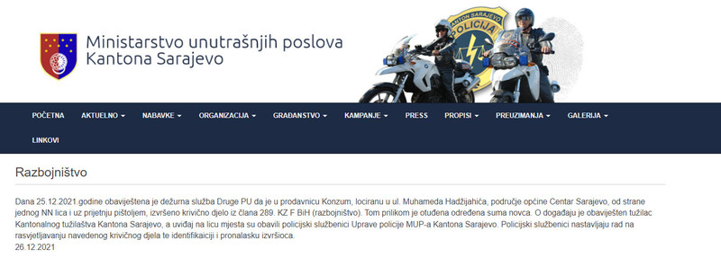 Bosnia-and-Herzegovina-avmp/Razbojnistvo-_-MUP_25.12