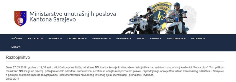 Bosnia-and-Herzegovina-avmp/Razbojnistvo-_-MUP_27.03