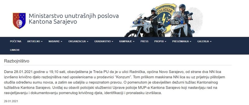 Bosnia-and-Herzegovina-avmp/Razbojnistvo-_-MUP_28.01